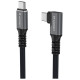 Wozinsky Kabel kątowy Wozinsky WPS2-UY41S USB-C Thunderbolt 4 240W 2m 4K - czarny