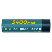 EXD Battery 18650, 3.7V, 1C, 3400mAh