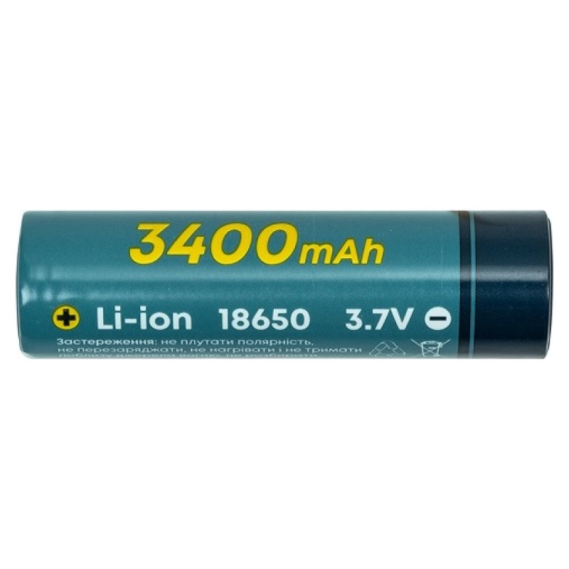 EXD Battery 18650, 3.7V, 1C, 3400mAh