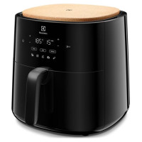 Electrolux karstā gaisa katls, 6.8 l, hroms/melns - EAF7B