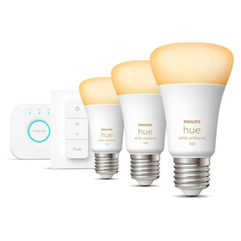 Philips Smart Light Bulb|PHILIPS|Power consumption 8 Watts|Luminous flux 1100 Lumen|6500 K|220V-240V|Bluetooth/ZigBee|929002468403