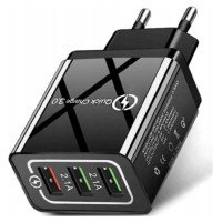 Blackmoon (1231712) 3xUSB lādētājs QC 3.0