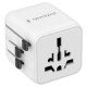 Gembird POWER ADAPTER TRAVEL/WHITE TPA-INT-01-W GEMBIRD