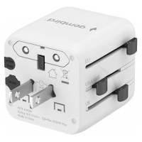 Gembird POWER ADAPTER TRAVEL/WHITE TPA-INT-01-W GEMBIRD