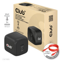 Club3D MOBILE CHARGER WALL USB-C DUAL/45W CAC-1909EU CLUB3D