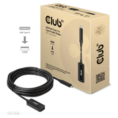 Club3D CABLE USB-C TO USB 5M/M/F CAC-1536 CLUB3D