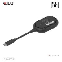 Club3D I/O ADAPTER WRL USB-C TO HDMI/CSV-2570 CLUB3D