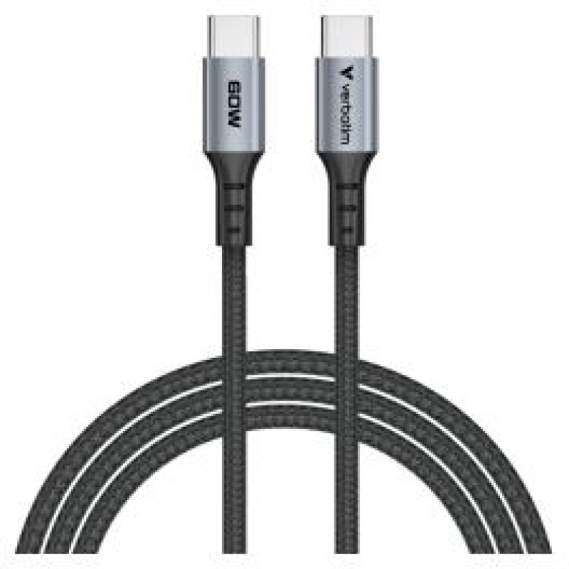Verbatim Kabelis Verbatim Sync&Charge Cable 60W 120cm