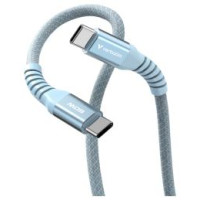 Verbatim Kabelis Verbatim Sync & Charge Magnetic Type-C  60W 120cm Blue
