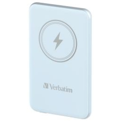 Verbatim Enerģijas krātuve Verbatim Charge n Go 5000mAh Magnetic Wireless Charge Blue