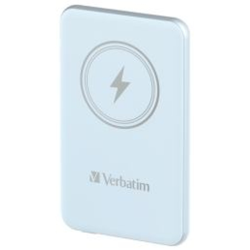 Verbatim Enerģijas krātuve Verbatim Charge n Go 5000mAh Magnetic Wireless Charge Blue