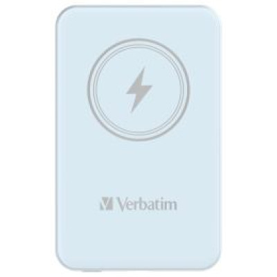 Verbatim Enerģijas krātuve Verbatim Charge n Go 5000mAh Magnetic Wireless Charge Blue