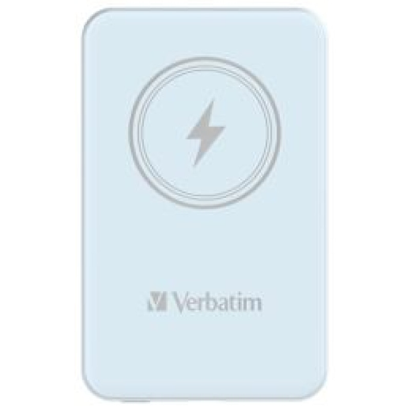 Verbatim Enerģijas krātuve Verbatim Charge n Go 5000mAh Magnetic Wireless Charge Blue