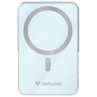 Verbatim Enerģijas krātuve Verbatim Charge n Go 10000mAh Magnetic Wireless Charge Blue ar Statīvu