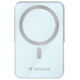 Verbatim Enerģijas krātuve Verbatim Charge n Go 10000mAh Magnetic Wireless Charge Blue ar Statīvu