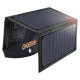 Choetech SC001 solar foldable charger 19W 2x USB-A - black