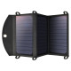 Choetech SC001 solar foldable charger 19W 2x USB-A - black
