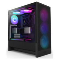 Nzxt. Korpuss NZXT H5 Flow RGB TP Black