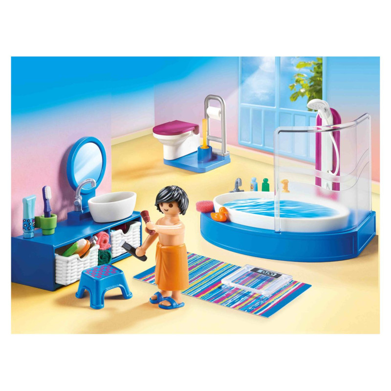 Playmobil DOLLHOUSE Vannasistaba ar vannu 70211