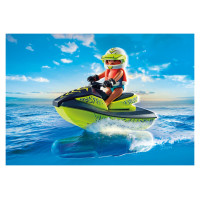 Playmobil ACTION HEROES Ātrgaitas laiva ar ūdens motociklu 71464