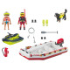 Playmobil ACTION HEROES Ātrgaitas laiva ar ūdens motociklu 71464