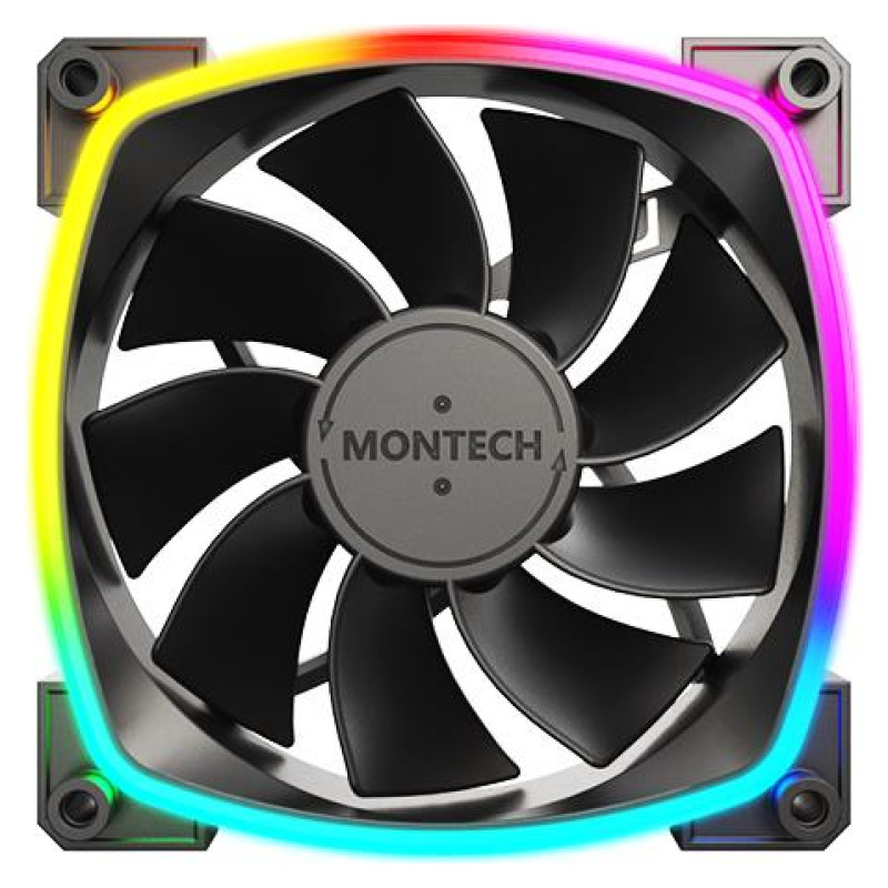 Montech CASE FAN 120MM/RX120 PWM BLACK MONTECH