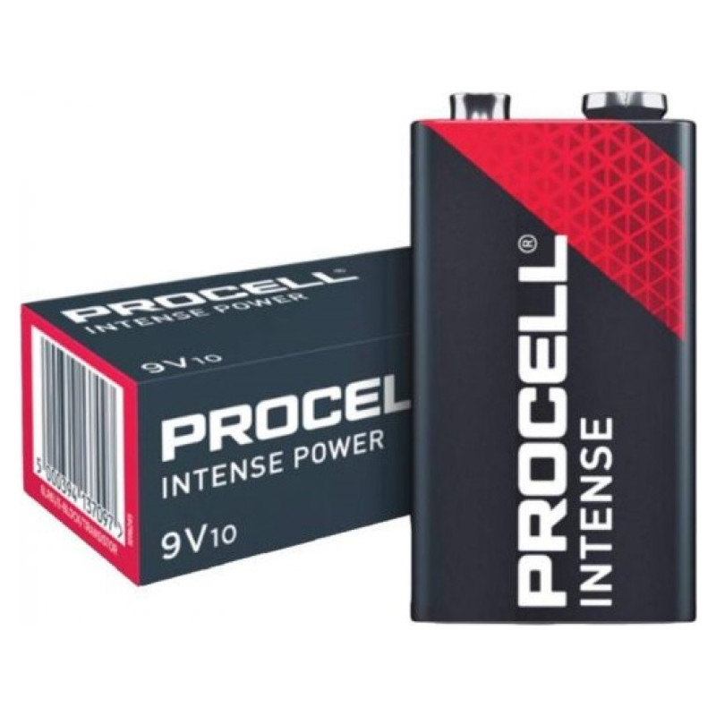 Duracell MX 1604 PROCELL Intense (6LR61) (Cena ir par vienu iepakojumu)