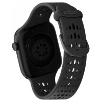 Decoded Silicone Ares O Band for Apple Watch 40/41/42 mm - Black