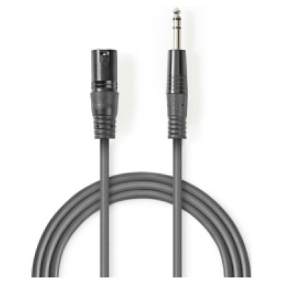 Nedis Kabelis Nedis XLR M - 6.35mm M 1.5m