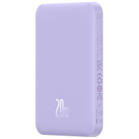 Baseus mini power bank 5000mAh 20W + USB-C cable (20V/3A) - purple