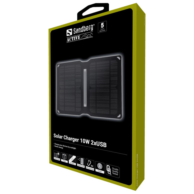 Sandberg 420-69 Solar Charger 10W 2xUSB