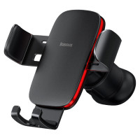 Baseus [RETURNED ITEM] Baseus Metal Age II gravitational car phone holder for ventilation grille black (SUJS000001)