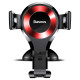 Baseus Osculum SUYL-XP09 gravity car holder for windshield or dashboard - red