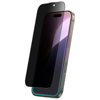 Amazingthing Titan Privacy Glass Privacy Tempered Glass for iPhone 16 Pro Max