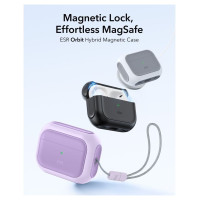 ESR Orbit Halolock MagSafe case for AirPods Pro - purple