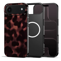 Tech-Protect Lamano MagSafe Case for iPhone Air - Black and Red