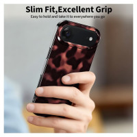 Tech-Protect Lamano MagSafe Case for iPhone Air - Black and Red