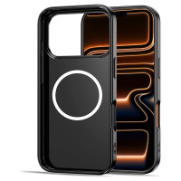 Tech-Protect Lamano MagSafe case for iPhone 17 Pro - black and red