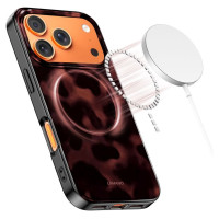 Tech-Protect Lamano MagSafe case for iPhone 17 Pro - black and red