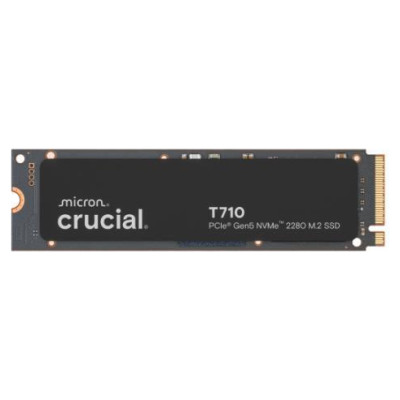Crucial SSD|CRUCIAL|T710|2TB|M.2|PCIe Gen5|NVMe|Write speed 13800 MBytes/sec|Read speed 14500 MBytes/sec|TBW 1200 TB|CT2000T710SSD5