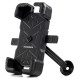 Rockbros 25210030007 phone holder for motorcycle - black