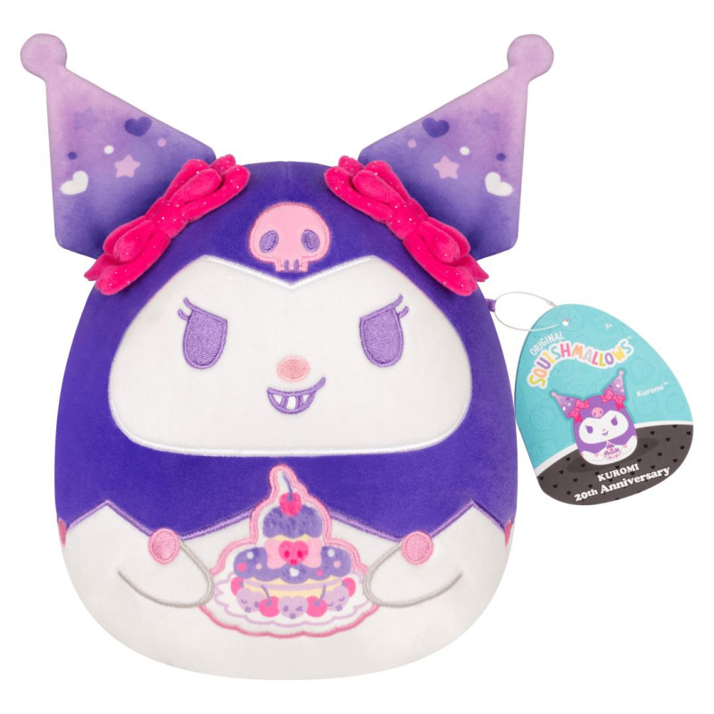 Squishmallows HELLO KITTY W26 Plī&scaron;a rotaļlieta, 20 cm