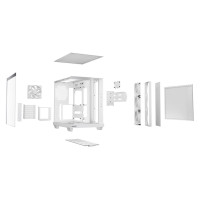 Be Quiet Case|BE QUIET|ATX/micro ATX/Mini-ITX|White|Midi Tower|PC|BGW86