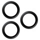 Panzerglass Hoops Ceramic II Camera Lens Glass for iPhone 17 Pro / 17 Pro Max / 16 Pro / 16 Pro Max - Black