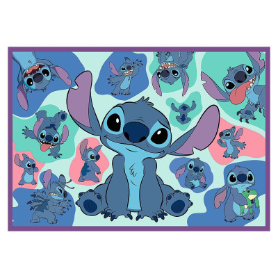Trefl DISNEY STITCH Pužļu komplekts 4x250 gab.