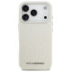 Karl Lagerfeld FW Stamped Karl MagSafe Case for iPhone 17 Pro - Beige