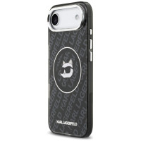 Karl Lagerfeld IML Choupette Head Logo MagSafe iPhone Air Case - Black