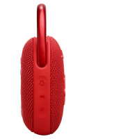 JBL ūdensizturīga portatīvā skanda ar karabīni, sarkans - JBLCLIP5RED