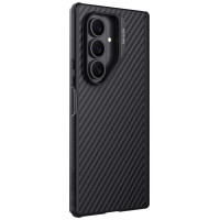 Nillkin Etui Nillkin Synthetic Fiber Pro Magnetic na Samsung Galaxy Z Fold 7 kompatybilne z MagSafe - czarne