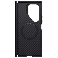 Nillkin Etui Nillkin Synthetic Fiber Pro Magnetic na Samsung Galaxy Z Fold 7 kompatybilne z MagSafe - czarne